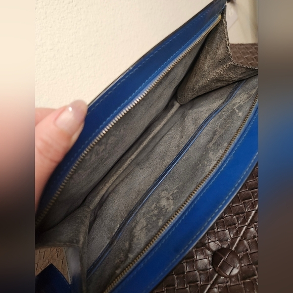 LOUIS VUITTON Epi Trousse Crete Clutch Bag Blue - Picture 14 of 16